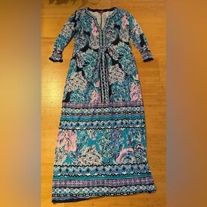 Gorgeous Lilly Pulitzer Melli Maxi dress - size L